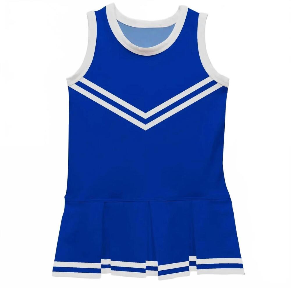 NEW VIVE LA FETE girl's cheerleader dress in blue